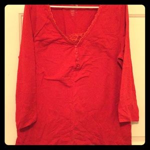 3/4 sleeve top